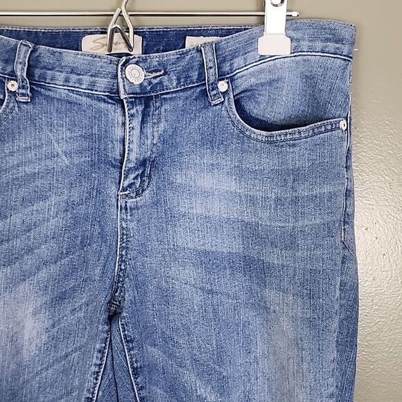 Seven Skinny Easy Fit Capri Jeans Size 12 - Picture 5 of 12
